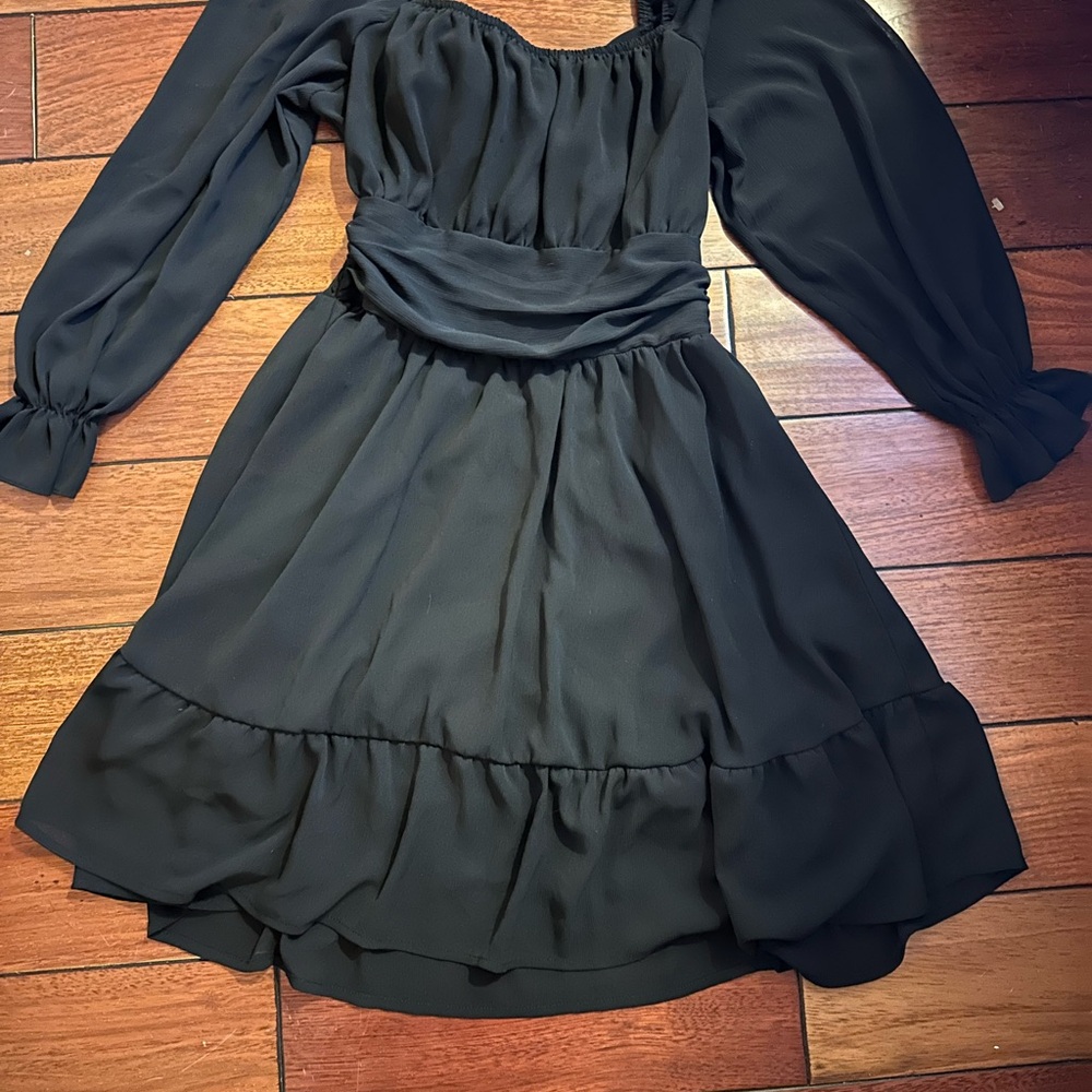 Elegant Black Women's Dress
